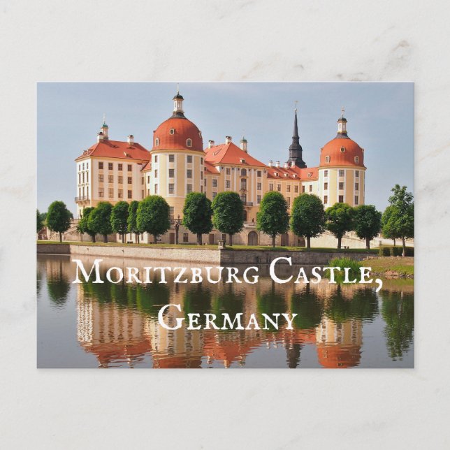 Carte Postale Château de Moritzburg, Allemagne (Devant)