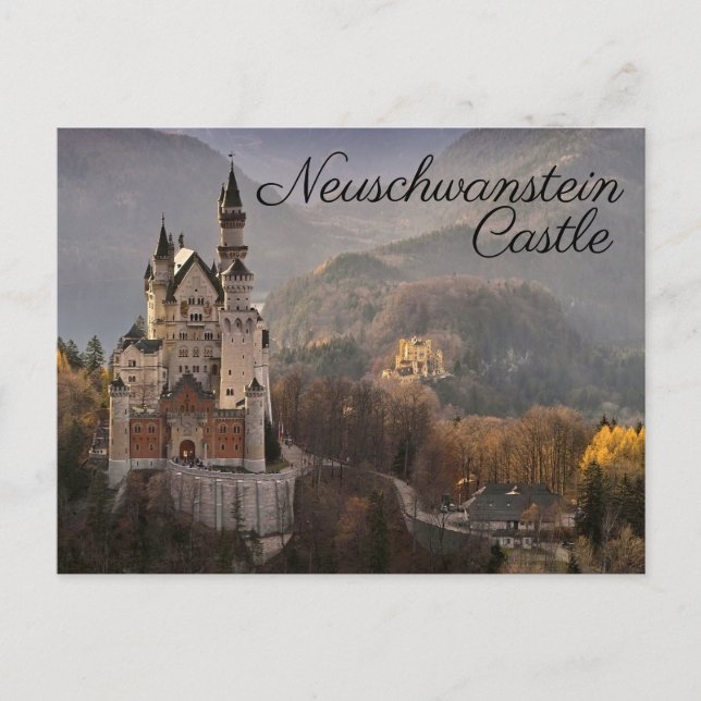 Carte Postale Château de Neuschwanstein (Devant)