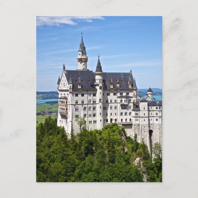 Carte Postale Château de Neuschwanstein (Devant)