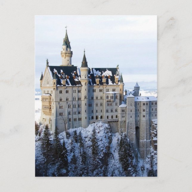 Carte Postale Château de Neuschwanstein 4 (Devant)