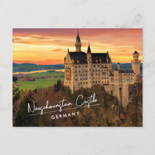 Carte Postale Château de Neuschwanstein Allemagne