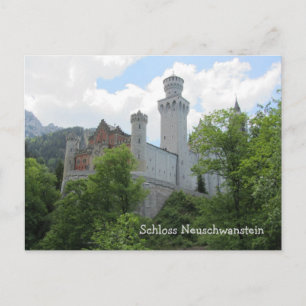Carte Postale Château de Neuschwanstein - Allemagne
