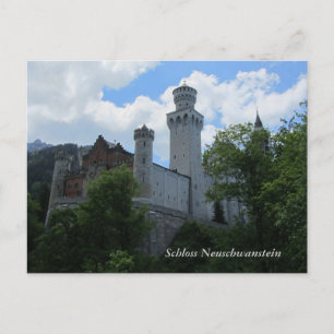 Carte Postale Château de Neuschwanstein - Allemagne