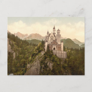 Carte Postale Château de Neuschwanstein, Bavière, Allemagne