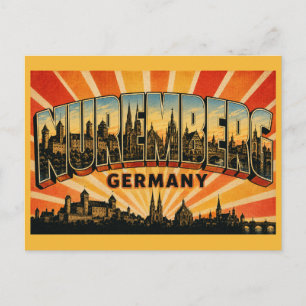 Carte Postale Château de Nuremberg Allemagne