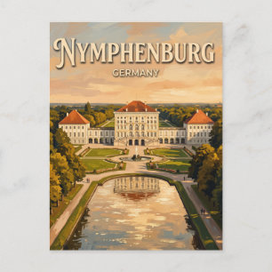 Carte Postale Château de Nymphenbourg Allemagne