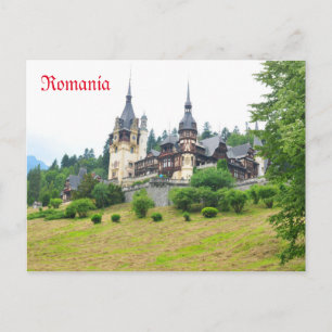 Carte Postale Château de Peles à Sinaia, Roumanie