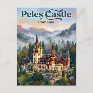 Carte Postale Château de Peleș Roumanie