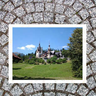 Carte Postale Château de Peles, Sinaia, Roumanie