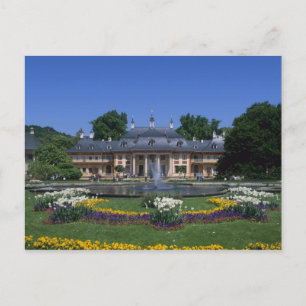 Carte Postale Château de Pillnitz, Dresde, Saxe, Allemagne