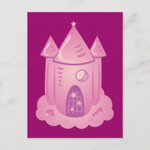 Carte Postale Château de Pink Fairytale