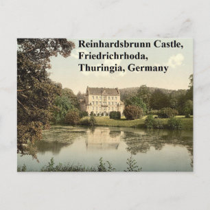Carte Postale Château de Reinhardsbrunn, Friedrichrhoda, Thuring