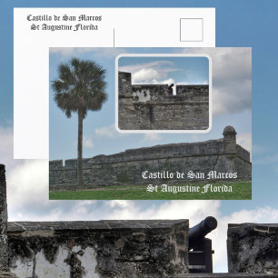 Carte Postale Château de San Marco St Augustine Floride
