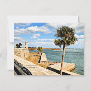 Carte Postale Château de San Marcos, St Augustine, FL