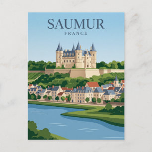 Carte Postale Château de Saumur France