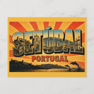 Carte Postale Château de Setúbal Portugal