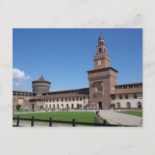 Carte Postale Château de Sforza