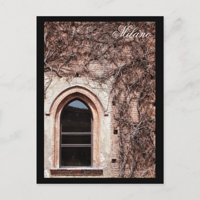 Carte Postale Château de Sforza, Milan, Italie (Devant)