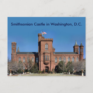 Carte Postale Château de Smithsonian à Washington, D.C.