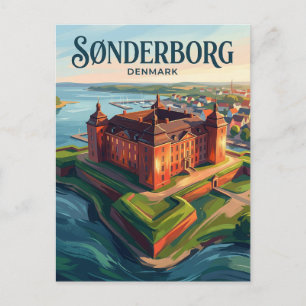 Carte Postale Château de Sønderborg Danemark