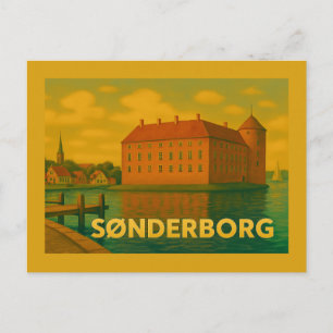 Carte Postale Château de Sønderborg Danemark