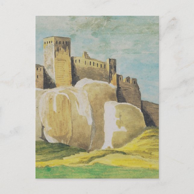 Carte Postale Château de Spis dans l'est de la Slovaquie (Devant)
