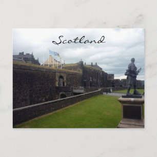 Carte Postale château de stirling façade