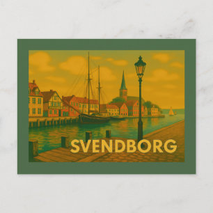 Carte Postale Château de Svendborg Danemark