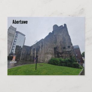 Carte Postale Château de Swansea / Castell Abertawe