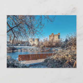 Carte Postale Château de Trim en hiver