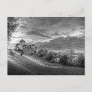 Carte Postale Château de Vaduz Liechtenstein