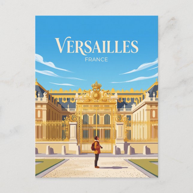 Carte Postale Château de Versailles France (Devant)