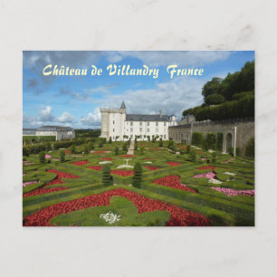 CARTE POSTALE - Château de Villandry France