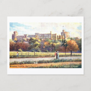 Carte Postale Château de Windsor vintage