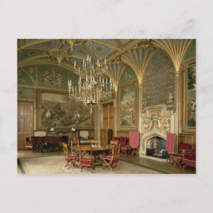 Carte Postale Château d'Eastnor, Herefordshire : le dessin