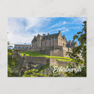 Carte Postale Château d'Édimbourg, Écosse, Royaume-Uni