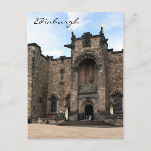Carte Postale château d'edinburgh