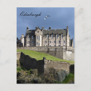 Carte Postale château d'edinburgh