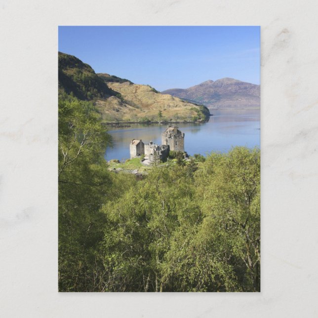 Carte Postale Château d'Eilean Donan, Écosse. Le célèbre Eilean (Devant)