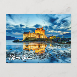 Carte Postale Château d'Eilean Donan, Highlands, Écosse