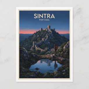 Carte Postale Château des Maures Sintra Portugal