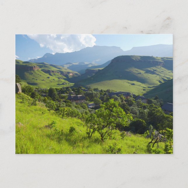 Carte Postale Château du Géant, Ukhahlamba / Parc du Drakensberg (Devant)