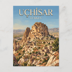 Carte Postale Château d'Uçhisar Turquie