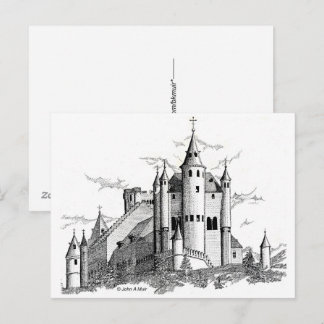 Carte postale - Château espagnol