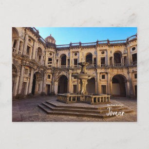 Carte Postale Château et couvent des Templiers Tomar Portugal