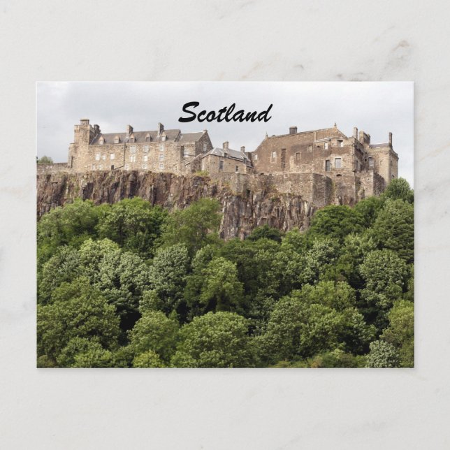 Carte Postale château étincelant scot (Devant)