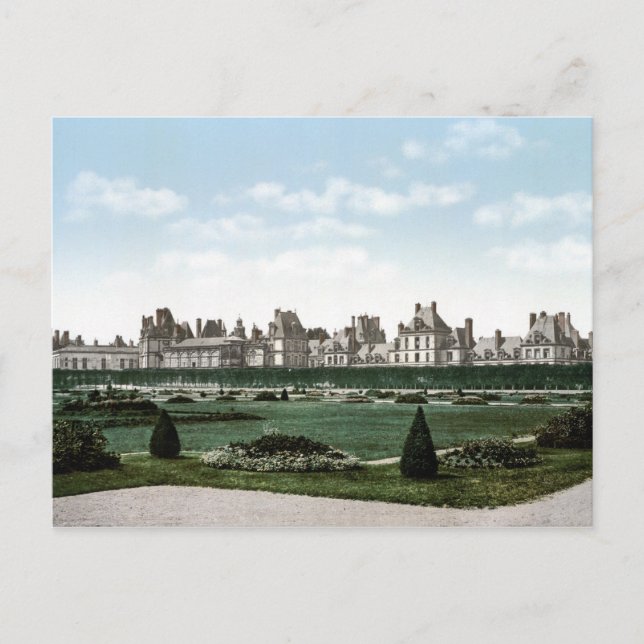 Carte Postale Château Fontainebleau (Devant)