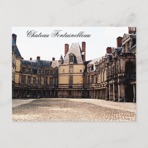 Carte Postale Château Fontainebleau, France