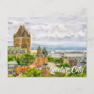Carte Postale Chateau Frontenac, Québec, Québec, Canada