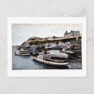Carte Postale Château Frotenac, Québec, Canada